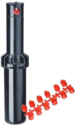 Suinga Irrigatore a turbina KRain RPS75 3/4'', portata da 6,7 ​​a 15,5 m, nero