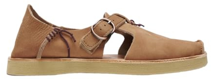Satorisan - Benirras Premium - Sandali Sportivi Uomo Donna - Sandali Piatti Pelle Sostenibili, Confortevoli e Durevole - Colore Cognac - Taglia 39