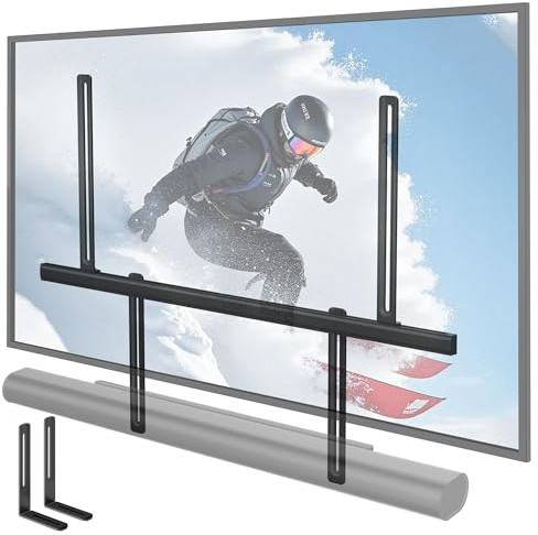 monTEK Soundbar Halterung zur Montage unter dem Fernseher