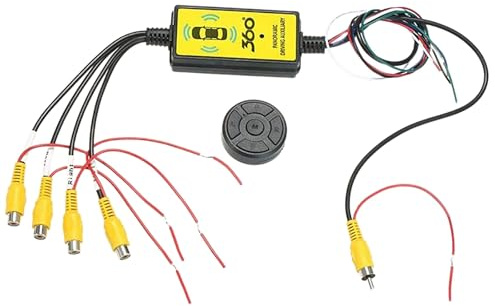 Adaptateur De Caméra Convertisseur Grand Angle Étanche avec Imagerie Haute Résolution Et Résistant Intempéries pour Une Utilisation du Véhicule Dispositif De Sécurité Familiale