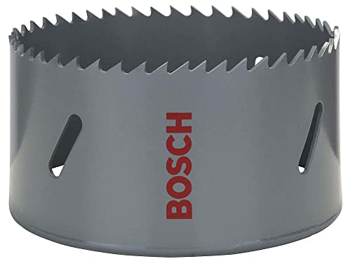 Bosch Accessories Professional Lochsäge HSS Bimetall für Standardadapter (für Metall, Aluminium, rostfreiem Edelstahl, Kunststoffen und Holz, Ø 92 mm, Zubehör Bohrmaschine), Ø 92 mm
