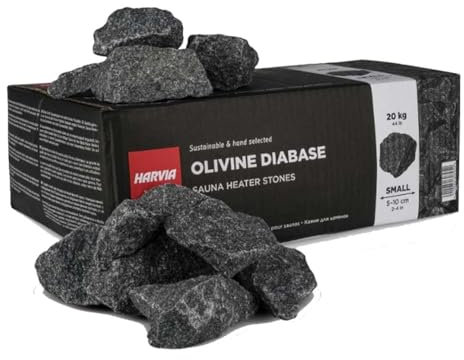 Desineo Pierres pour Sauna ~20Kg HARVIA