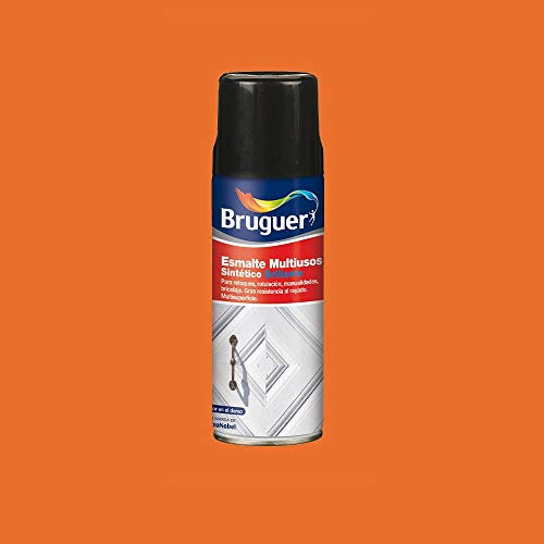 Bruguer Esmalte sintético 5197986 Spray Multiusos Naranja 400 ml