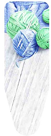 Colombo Foderina da Stiro 130x50 cm GOMITOLI Blu Taglia L