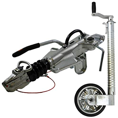 Kupplung & Stützrad für Ifor Williams Goods Anhänger 2700kg 1,5m 1,8m breit