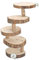 GOTOTOP Hamster Leiter, 5 Schichten Holz Klettertreppen Meerschweinchen Ratte Spielzeug Käfig Zubehör für Kleintiere