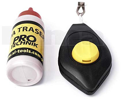 BSD Set de Tracciatore a Filo con Gesso - Traccialinee per Muratori con Gesso