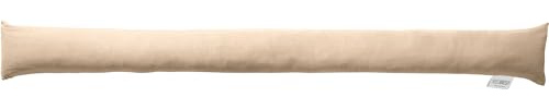 REDBEST Zugluftstopper - Türstopper - Windstopper - Luftzugstopper - Windschutz - für Fenster und Türen Serie Seattle - Premium-Qualität - mit Beschwerung beige Größe 150x10