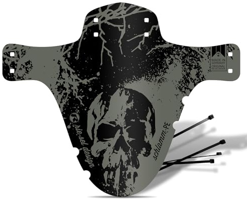 Riesel Design Schutzblech MTB | Mudguard Schlamm:PE | Trail & Enduro Fahrrad Schutzblech | 20–29 Zoll | inkl. Kabelbinder | Made in Germany