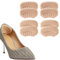 JEYORZY 4 pares almohadillas para el talón, para zapatos antideslizantes autoadhesivos, plantillas para el cuidado del pie, protección para el talón autoadhesivas