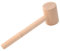 Holibanna 1Pièce Hêtre pour Crustacés Outil de Cuisine pour Homards et Crabes à Marteau Long Manche pour Meilleure Prise Main
