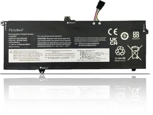 FlyZythrol L18M6PD1 Laptop Battery Compatible With Lenovo ThinkPad X390