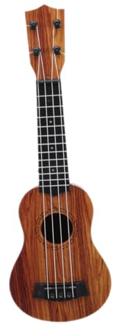 Milisten Ukelele Miniatura De Plástico para Niños, Guitarra Infantil 44cm, Juguete Educativo Ligero, Instrumento Musical Infantil, para Principiantes y Actividades Al Aire Libre