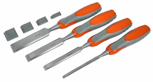 Avit AV10010 - Juego de formones de carpintero, 4 piezas