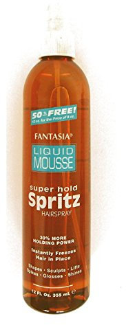 Liquid Mousse Super Hols Spritz Hairspray 335ml