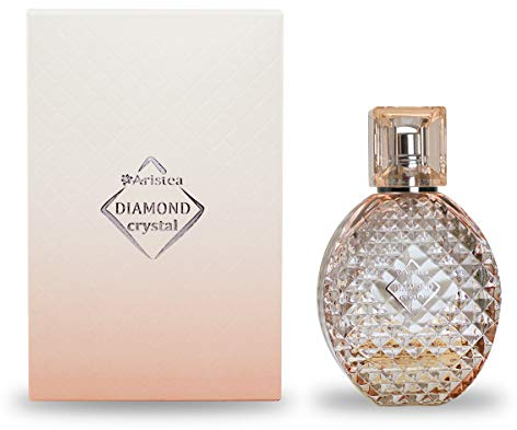 Aristea Parfum Damen Diamond Crystal, Eau de Parfüm für Frauen, blumig-holziger Damenduft, 60ml