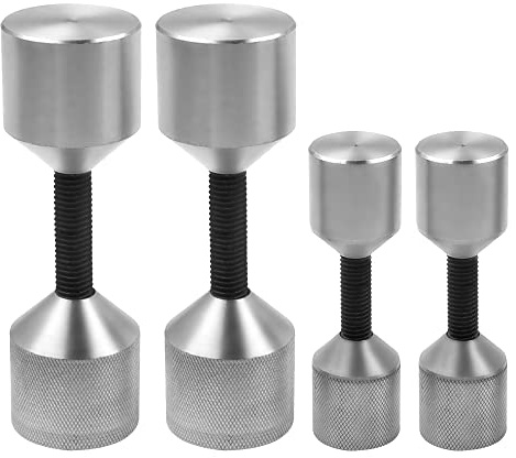 4 Pcs Flange Two Hole Pin - Stainless Steel- 1-1/8'' 1-5/8'' Diameter Alignment Pin