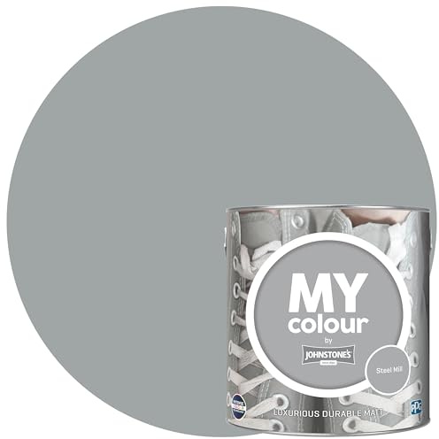 MY colour by Johnstone's - Luxurious Durable Matt - Steel Mill - Colour Intense Technology - 2.5L
