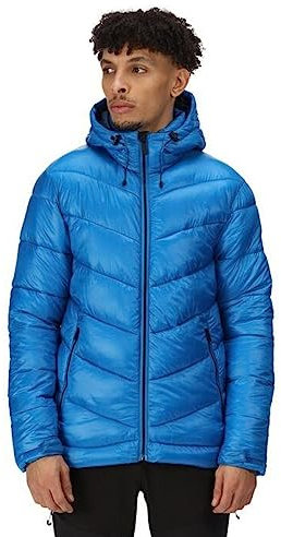 Regatta Mens Toploft II Hooded Padded Jacket, Abrigo acolchado Hombre, Skydiver Blue,