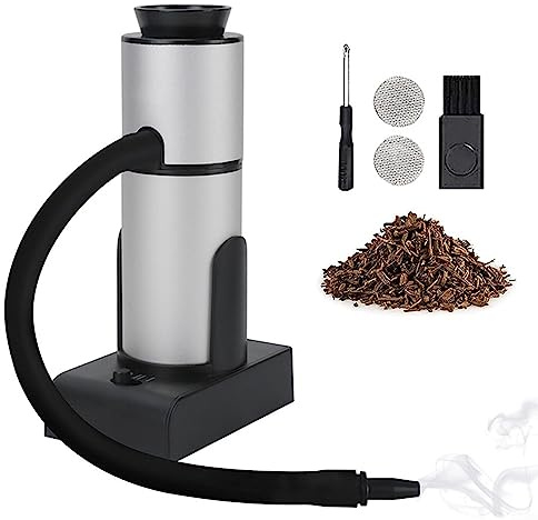 Ahumador de alimentos fríos para barbacoa, herramienta portátil para ahumar tu hogar, cocina, bar, restaurante, al aire libre, picnic, senderismo, pesca (plata)
