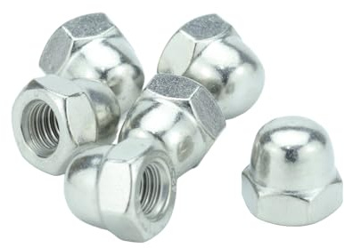 M5 (5mm) Dome Cap Nut - A2 Grade Stainless Steel (Pack of 20)
