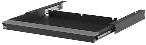 Penn Elcom Under Desk Laptop Drawer, Lockable, for 550mm/20 Inch Laptops - Premium Sliding Security Drawers