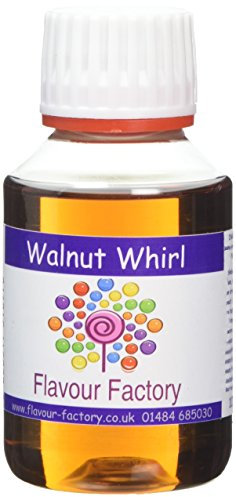 Flavour Factory Intense Food Flavouring, Walnut Whirl, 100 ml