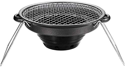 Holzkohlegrill Premium Holzkohlegrill Gusseisen Grill Groß Picknick Outdoor Tragbarer Holzkohlegrill Grill Picknick Grill Herd