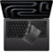 Tastaturabdeckung für MacBook Pro 14/16 Zoll & Air 13/15 Zoll M4 M3 M2 Pro/Max Chip 2025-2021 Modell A3112 A3185 A3403 A3401 A3186 A3240 A3241 Tastatur Schutz Zubehör