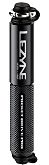 Lezyne Pocket Drive Pro Minibomba Negro 140 mm