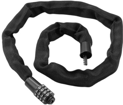 Fahrrad-Zahlenschloss,Fahrrad-Zahlenschloss,Schlüsselloses Zahlenkombinations-Kettenschloss | 3,9 Fuß langes, sicheres Kettenschloss mit 4-stelliger Zahlenkombination für Türen und Tore