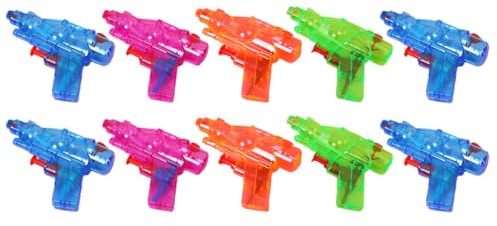 Tomedeks 10Pistolets A Eau Jeu Plage Piscine Jouet Pistolet à Eau Offre des Heures de Plaisir et de fraîcheur Pendant Les Chaudes Couleur aléatoire