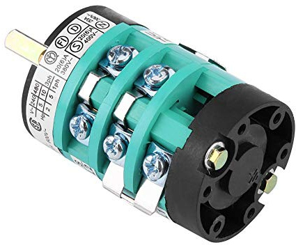Interruptor de de dirección para máquina de desmontar ruedas /380V compatible con motores interruptor de marcha atrás y adelante de 20A interruptor de pedal y placa giratoria