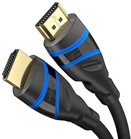 KabelDirekt – Câble HDMI 8K / 4K – 2x 1,5m et autres longueurs (0,15m à 22,5m) – Câble HDMI conçu en Allemagne – 10K/8K@60Hz/4K@120Hz – HDMI Câble pour TV HD, PC, PS5, Xbox, Switch