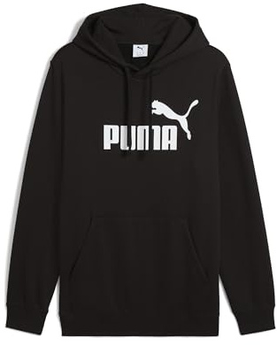 Puma ESS No. 1 Logo Hoodie FL, Sweats à Capuche Homme, Puma Black,
