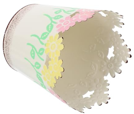 Happyyami Seau à Fleurs Vintage Petit Pot De Fleurs Jardinière Extérieur Seau Bac pour Plante Terrasse Balcon