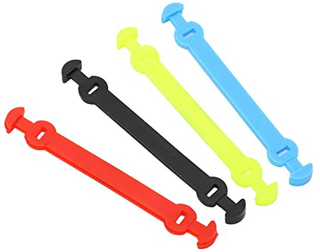 Keenso Amortisseurs de Vibrations pour Raquette de Tennis Amortisseur de Tennis Long en Silicone 105 Mm Absorption des Chocs Réduction des Vibrations des Cordes Soulagement du Coude de pour la