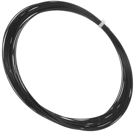 Toddmomy Cordes pour Raquettes de Badminton Tennis Fil de Badminton en Nylon 0,66mm Noir Texture Nette Entraînement Quotidien et Matchs Professionnels