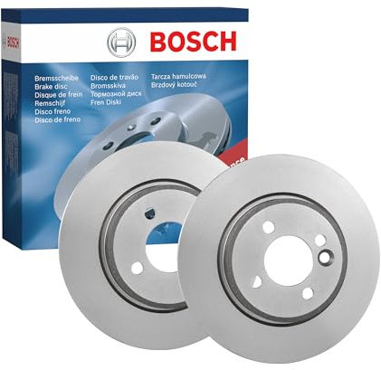 Bosch BD525 Discos de freno, certificación ECE-R90, 1 juego de 2 discos