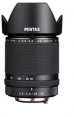Pentax D FA 28-105mm HD F3.5-5.6 ED DC WR Objektiv schwarz