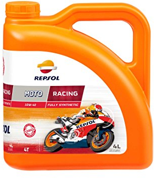 Repsol moto Racing 4T 10 W40 Olio per motore- 4 litri