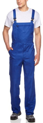 Qualitex Arbeits-Latzhose BW 240 - mehrere Farben 44,Kornblau
