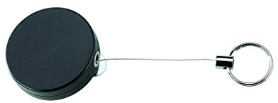 Herbertz Automatik-Kette, Länge 90 cm, Stahlseil Messer, grau, M