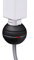 REG2 Thermostat Heizstab, Heizpatrone, Heizelement 300 Watt (Schwarz) Spiralkabel mit Stecker