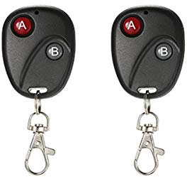 Control remoto inalámbrico 433Mhz DC 12V Relé RF Aprendizaje Interruptor de control remoto 1 canal transmisor de control remoto inalámbrico con batería