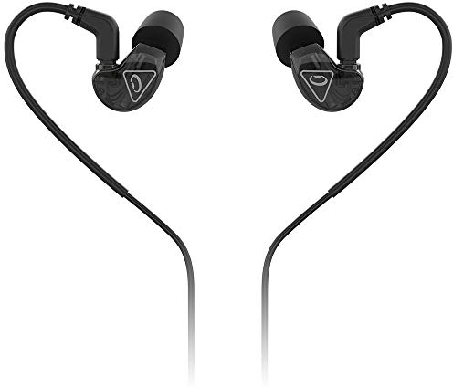 Behringer SD251-BT Studio Monitoring Earphones with Bluetooth* Connectivity, Compatible with PC and Mac
