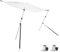 vidaXL T-Top-Beschattungsverlängerung, T-Top-Verlängerungsset UV-beständig, T-Top-Beschattungsset Wasserfest, Boot Sonnenschutz, Weiß 174x205x (115-194) cm
