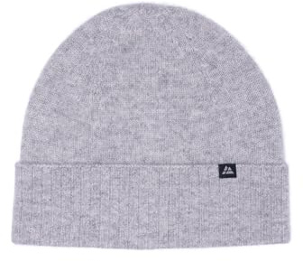 DANISH ENDURANCE 100% Kaschmir Mütze, Luxuriös Weich, Warme Thermo Wollmütze, Premium Komfort, Unisex, Beanie für Damen & Herren, Hellgrau Meliert, Einheitsgröße