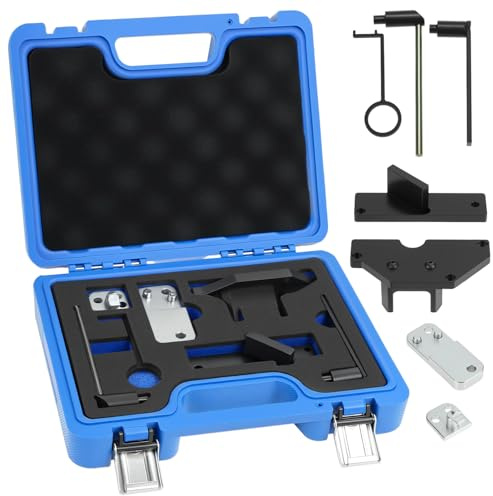 QWORK® 7 Piezas Herramienta de Ajuste del Motor, Compatible con Peugeot, Citroën y Opel 1.2 VTi (VVT)/GDI