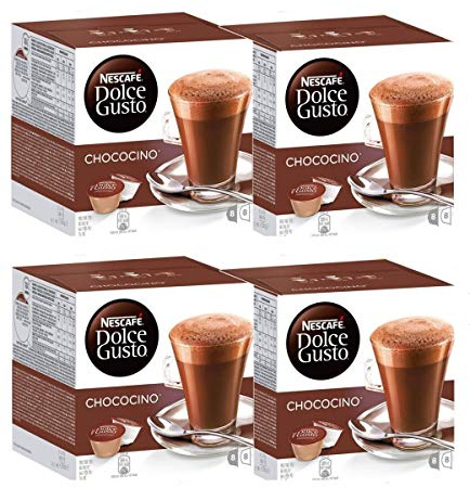 Nescafe Dolce Gusto Chococino Lot de 4, 4 x 16 dosettes de café